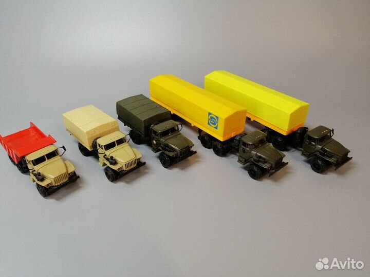 Грузовики Урал 1:43