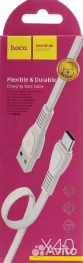 USB Кабель Type-C hoco X40, 1.5А