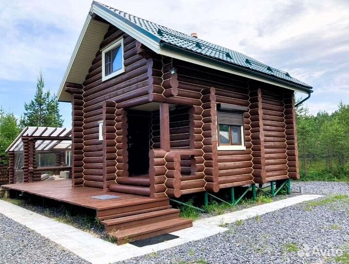 Отделка деревянных домов и бань