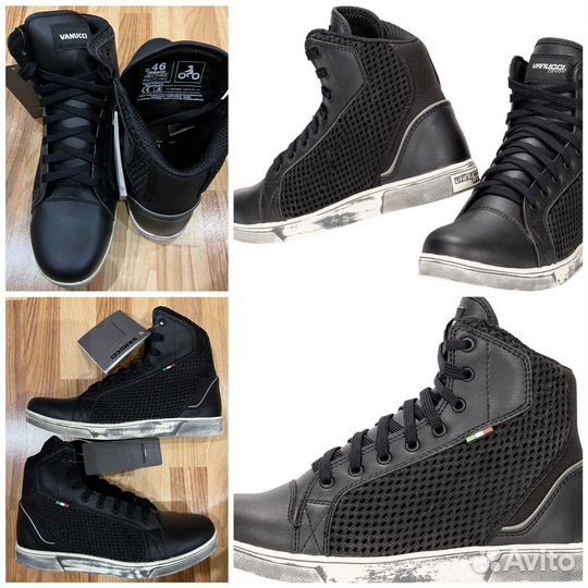 Vanucci VTS 5 Mesh мотоботинки мото кросовки