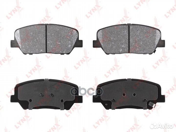 Колодки тормозные дисковые перед BD3631