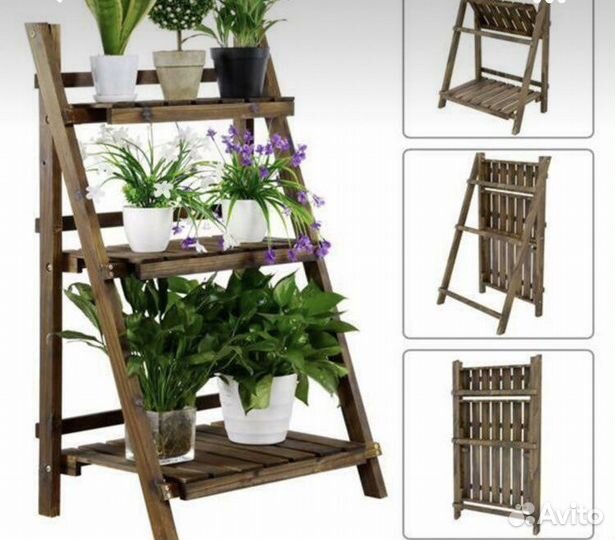 Этажерка для цветов, стеллажи, полки