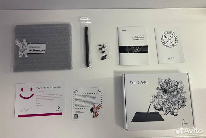 Графический планшет xp pen star G640
