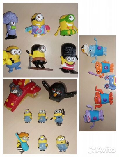 Миньон фигурки Макдональдс