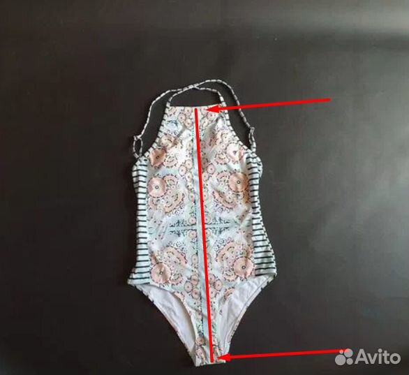 Купальник слитный / новый