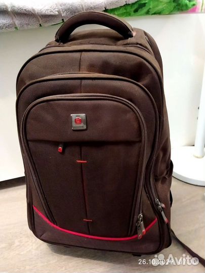 Чемодан М. Фирм.рюкзаки на колес. с выдвиж.руч