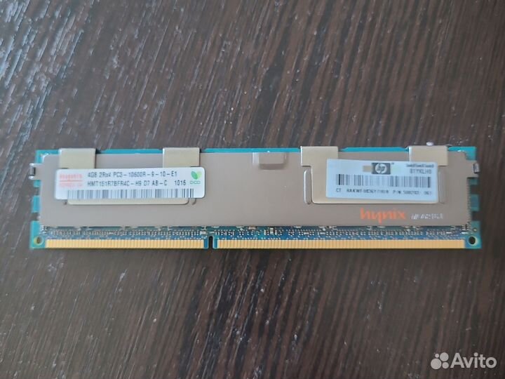 Модуль памяти HP Hynix 4GB 10600R 500203-061