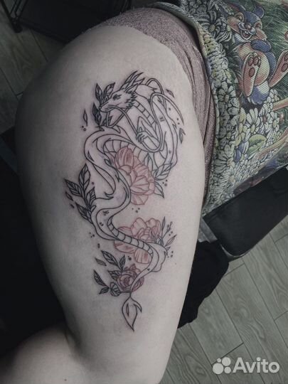 Коррекция старых татуировок