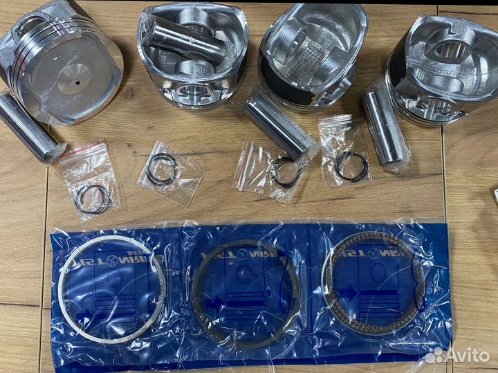 Комплект поршней Tiggo 1,8 (+0,5)