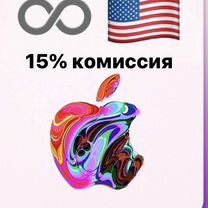 Подарочная карта apple gift usa 10