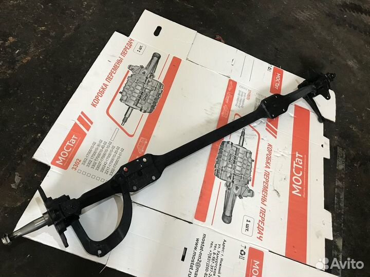 Балка передняя газель с кулаками в сборе