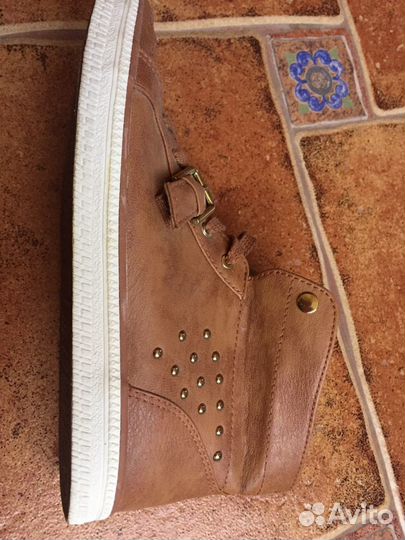 Ботинки кожанные Esprit