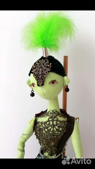 Интерьерная кукла Яблочко