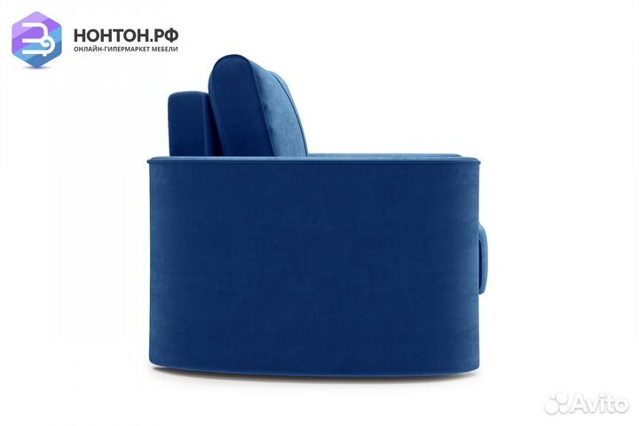 Кресло еврокнижка Колибри темно-синее