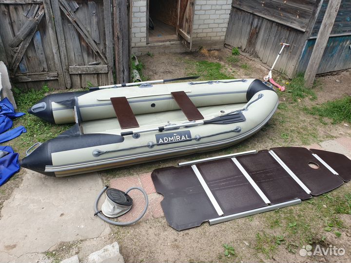Надувная лодка пвх под мотор бу