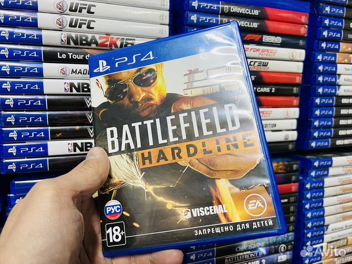 Battlefield hardline ps4 диск