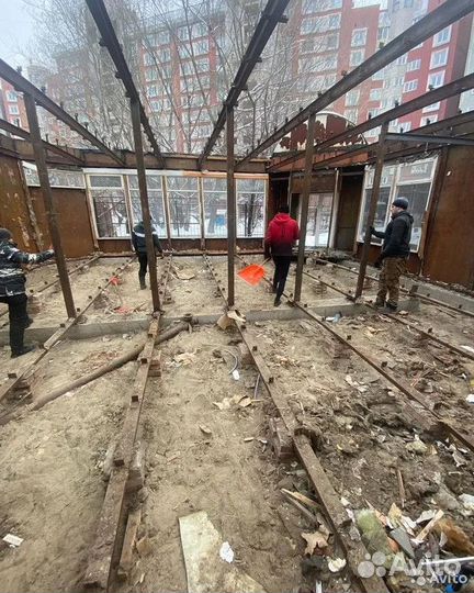 Демонтаж трубопроводов металлоконструкций