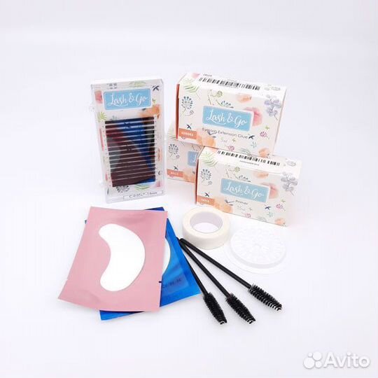 Материалы и инструменты для наращивания ресниц