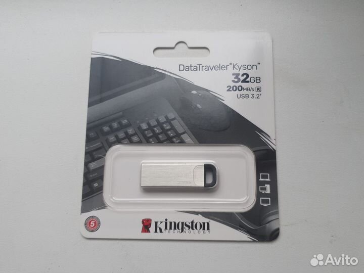 Флешка usb 32гб Kingston