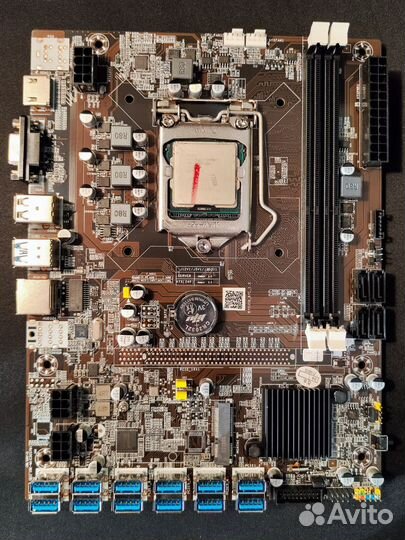 Материнская плата b75 btc для майнинга