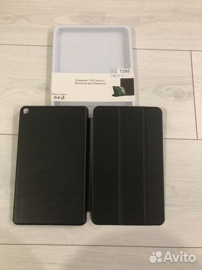 Кожанный чехол для планшета samsung T295