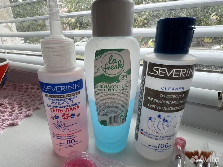 Набор для маникюра с лампой