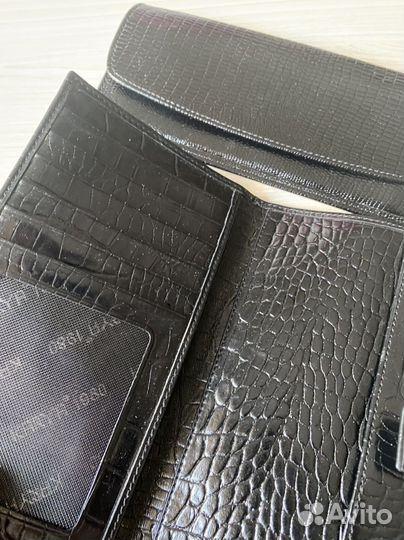 Портмоне и кошелек (кожа)