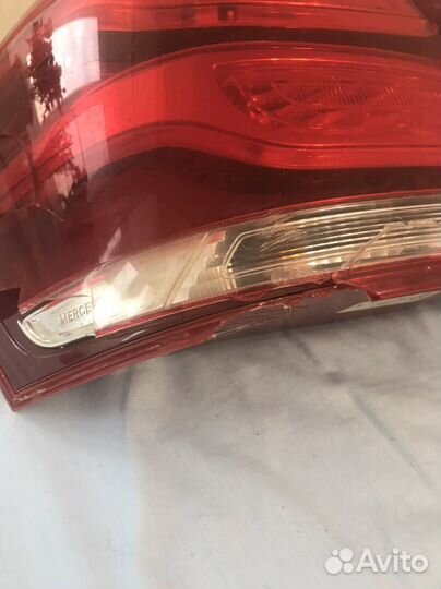 Фонарь задний левый Mercedes GLK 220 рестайлинг