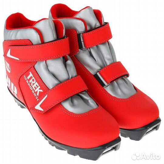 Ботинки лыжные детские trek Laser3 крас., 36р