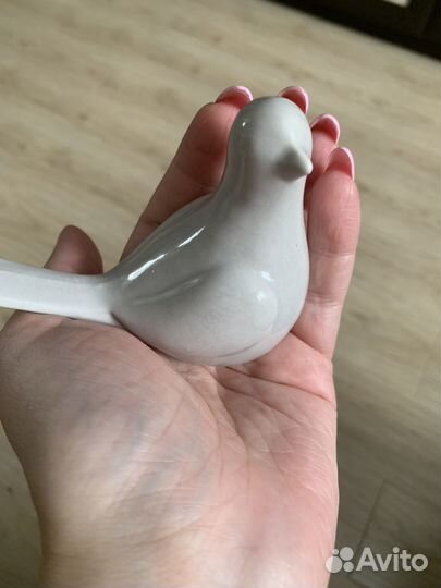 Птичка керамическая