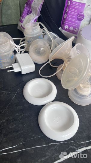 Молокоотсос avent электрический двойной