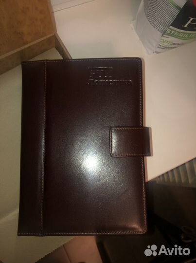 Планер ежедневник кожаный