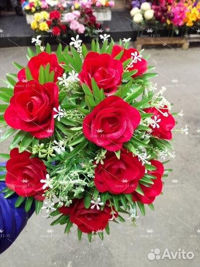 Искусственные цветы букеты