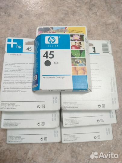 Картридж hp 45 и 82