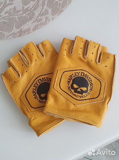 Мотоперчатки кожаные harley-davidson