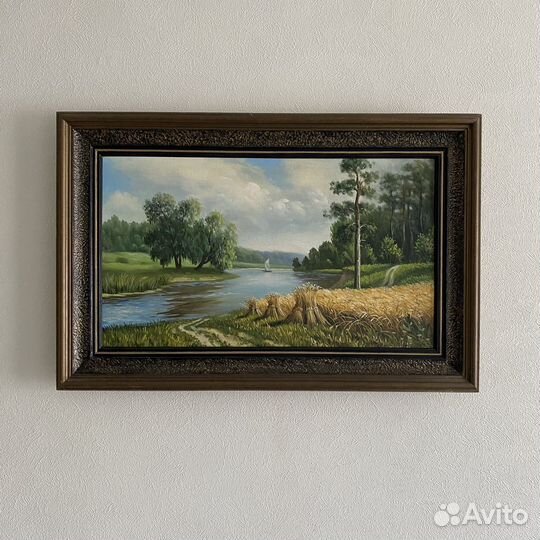 Картина маслом на холсте пейзаж
