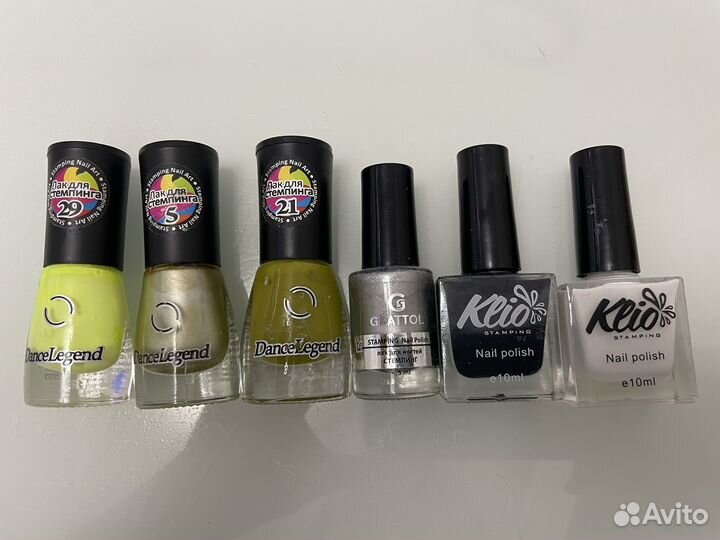Лаки для стемпинга