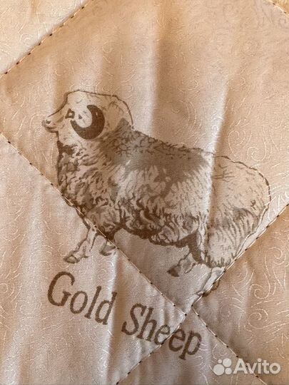 Одеяло 2-спальное из овечей шерсти