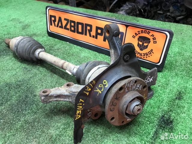 Кулак поворотный передний левый Fiat Linea 323