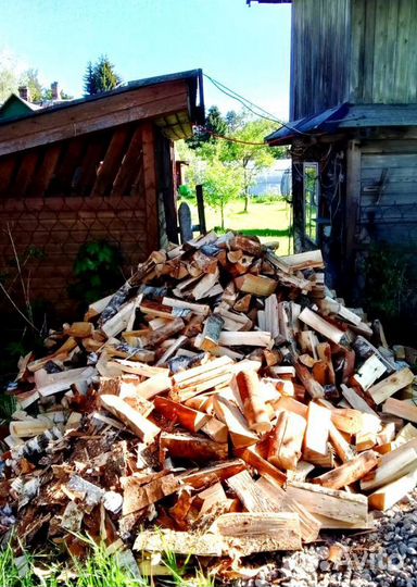 Дрова в укладку