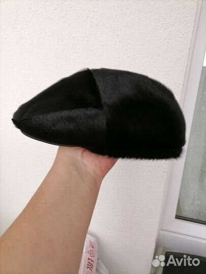 Меховая мужская кепка