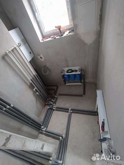 Тёплый пол, отопление, водоснабжение частного дома