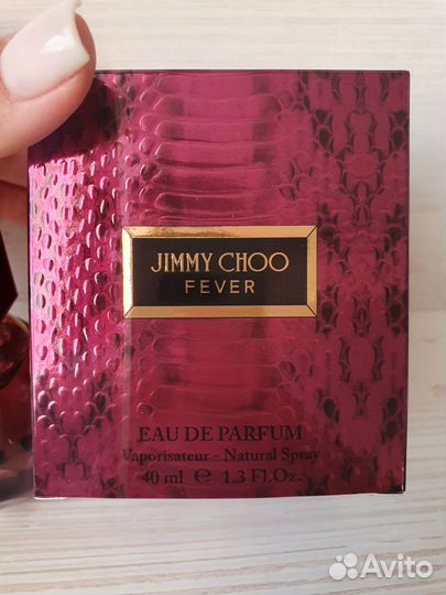 Духи женские jimmy choo fever новые оригинал