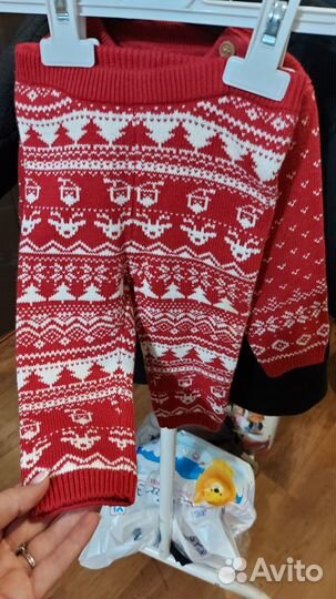 Новогодний костюм для новорожденного