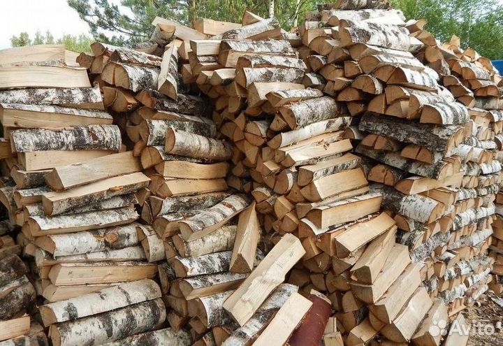 Дрова колотые