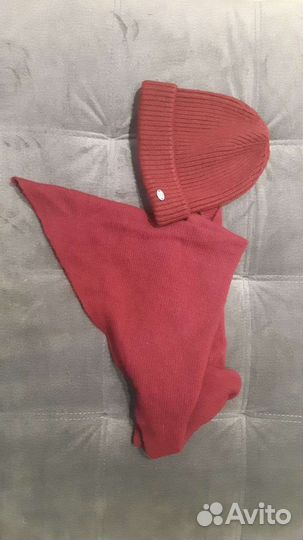 Комплект шапка и шарф женский