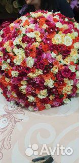 Букет Роз-51шт-микс-50см-за 3000. Доставка по крд