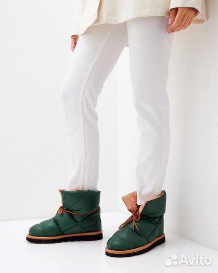 Сапоги зимние дутики