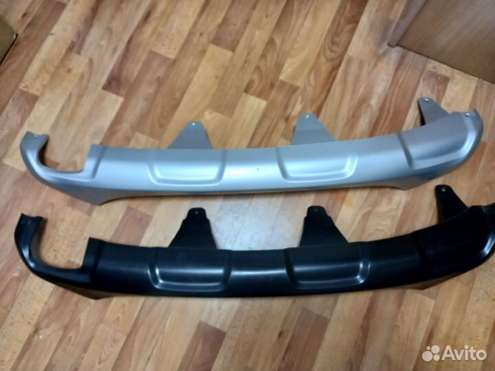 Накладка бампера переднего LADA калина cross