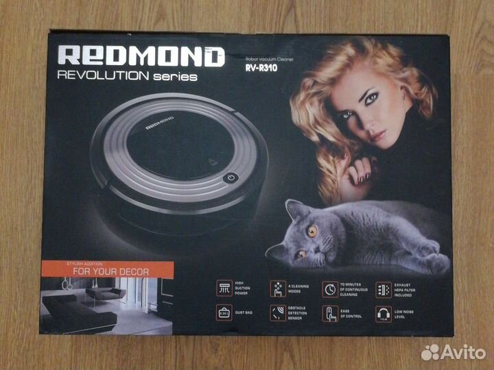 Робот пылесос redmond rv-r310